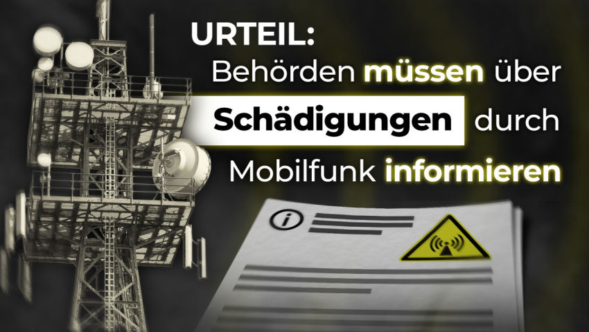 Urteil: Behörden müssen über Schädigungen durch Mobilfunk informieren