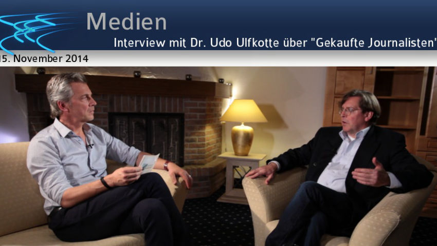 Interview mit Dr. Udo Ulfkotte über 'Gekaufte Journalisten'