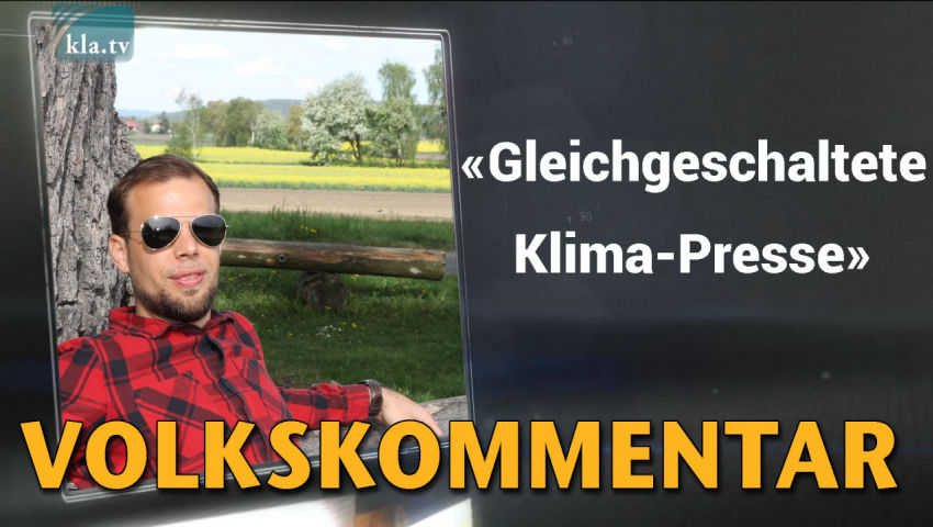 Gleichgeschaltete Klima-Presse