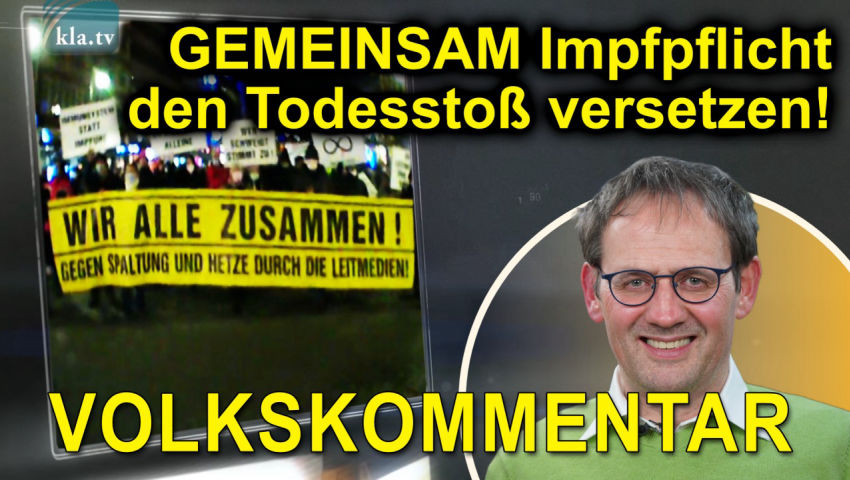 GEMEINSAM Impfpflicht den Todesstoß versetzen!