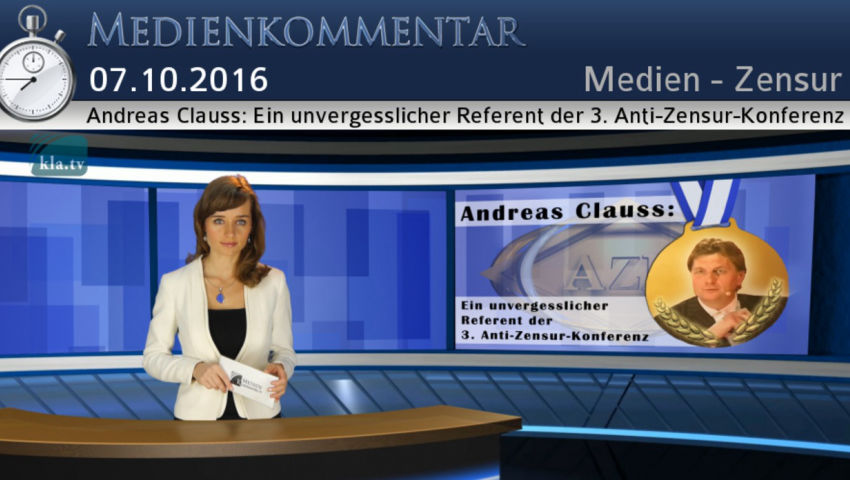 Andreas Clauss: Ein unvergesslicher Referent der 3. Anti-Zensur-Konferenz