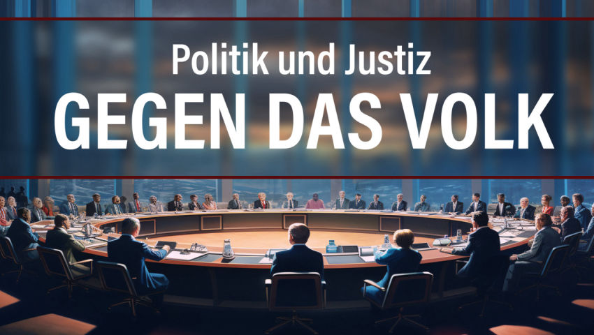 Arbeiten Politik und Justiz etwa gegen das Volk?