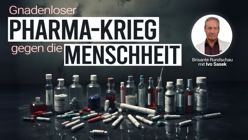 Der gnadenlose Krieg der Pharma gegen die Menschheit! Brisante Rundschau mit Ivo Sasek