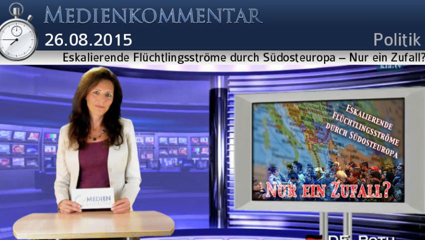 Eskalierende Flüchtlingsströme durch Südosteuropa – Nur ein Zufall?