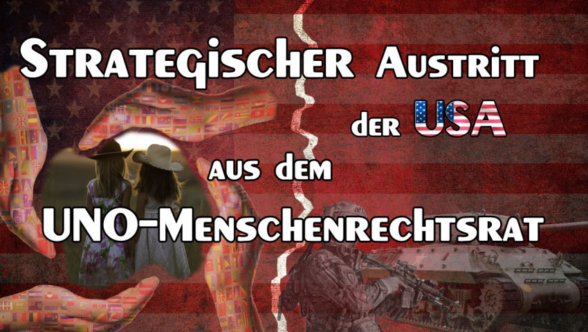 Strategischer Austritt der USA aus dem UNO-Menschenrechtsrat