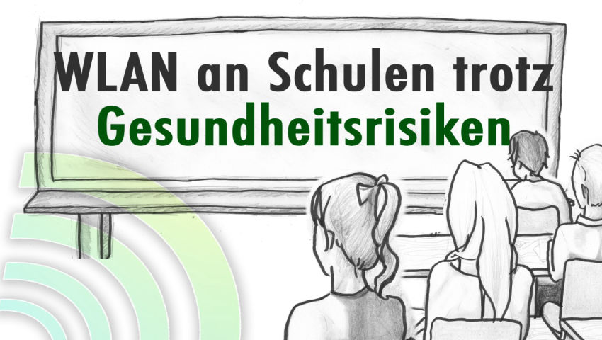 WLAN an Schulen trotz Gesundheitsrisiken