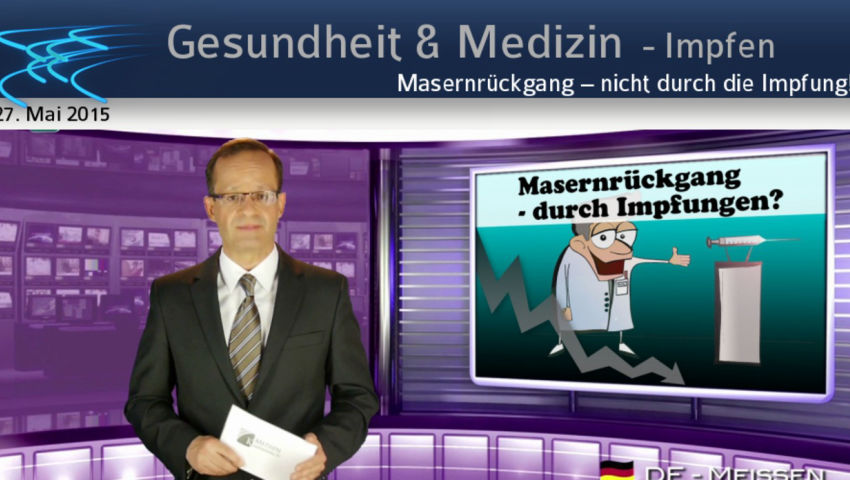 Masernrückgang – nicht durch die Impfung!