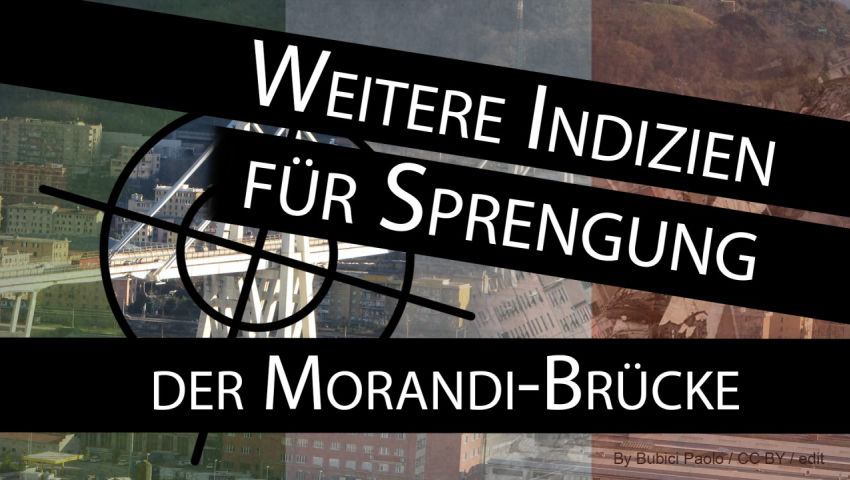 Weitere Indizien für Sprengung der Morandi-Brücke