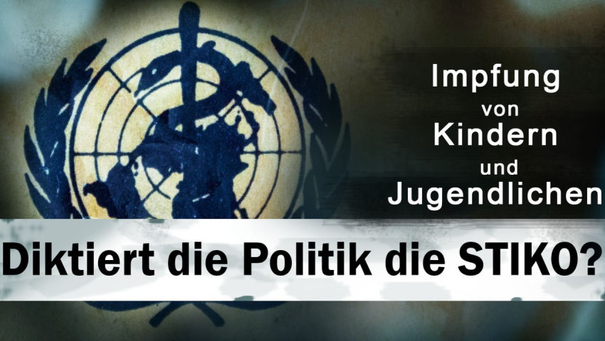 Impfung von Kindern und Jugendlichen: Diktiert die Politik die STIKO?