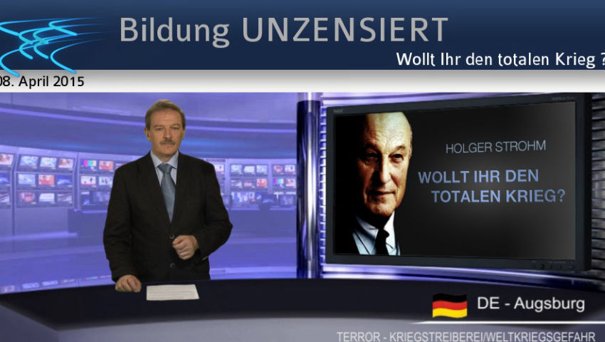 Wollt ihr den totalen Krieg?