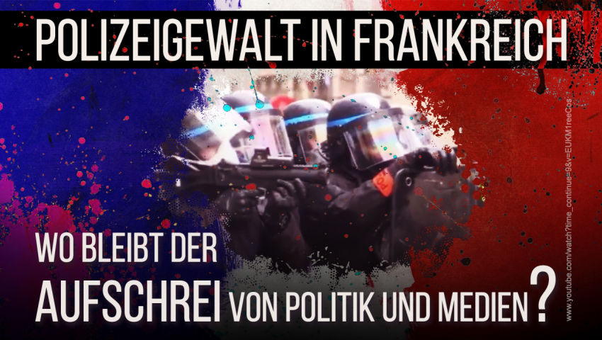 Polizeigewalt in Frankreich: Wo bleibt der Aufschrei von Politik und Medien?