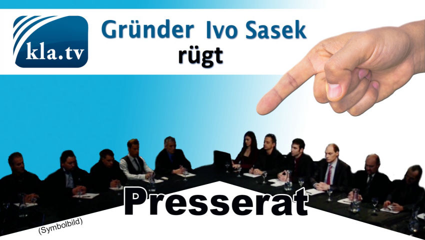 Offener Brief von Ivo Sasek an den deutschen Presserat