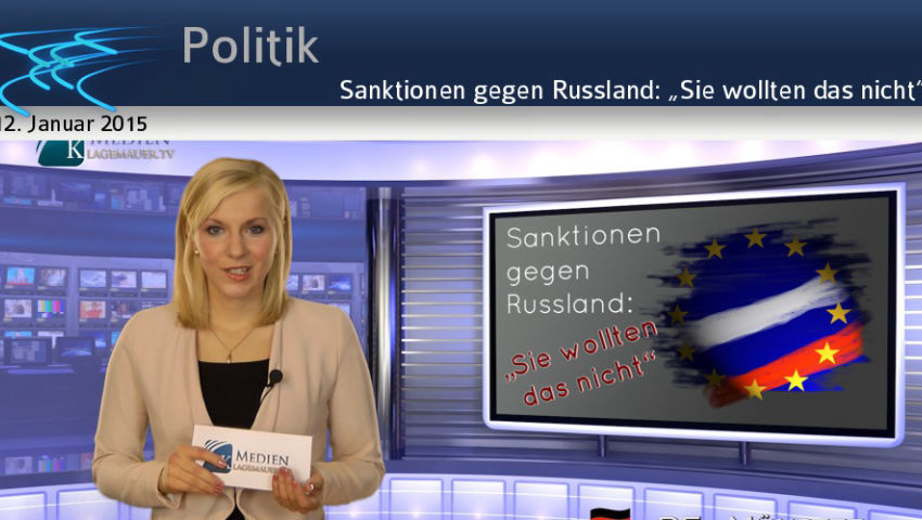 Sanktionen gegen Russland: „Sie wollten das nicht“