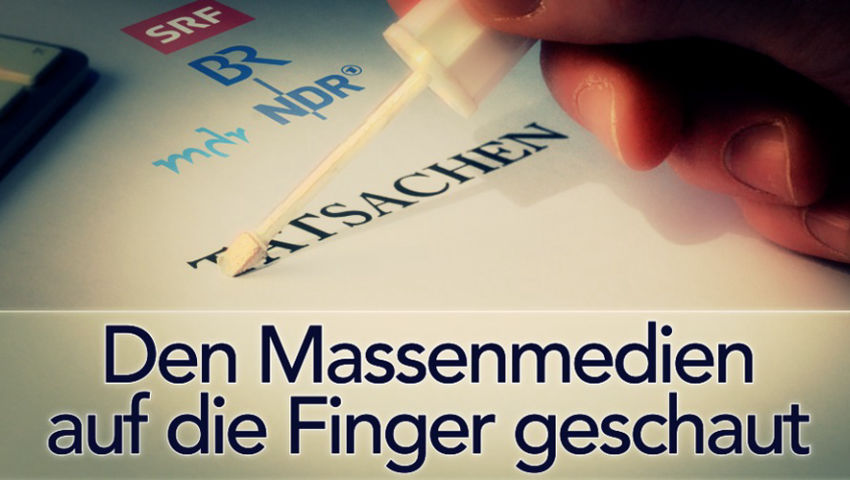 Den Massenmedien auf die Finger geschaut (MDR)