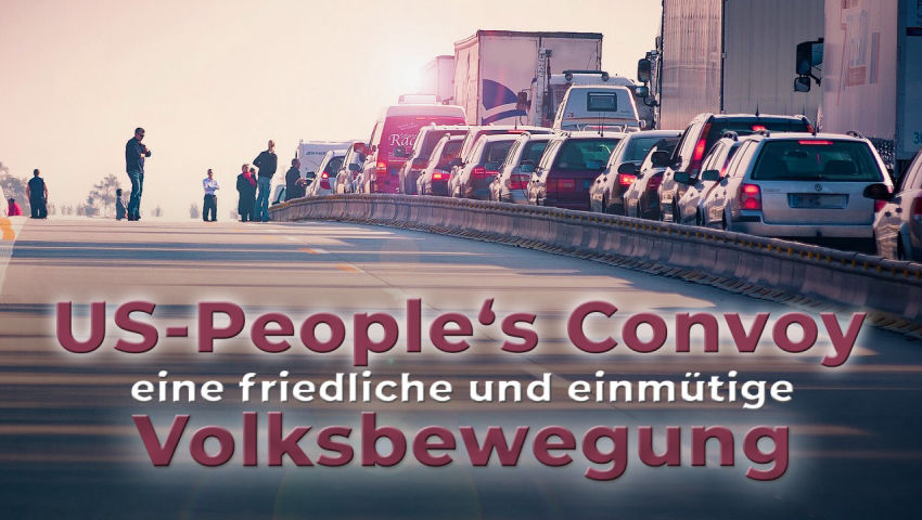 US-People's Convoy, eine friedliche und einmütige Volksbewegung