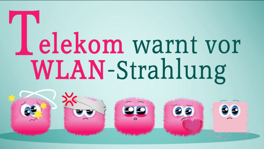 Telekom warnt vor WLAN-Strahlung