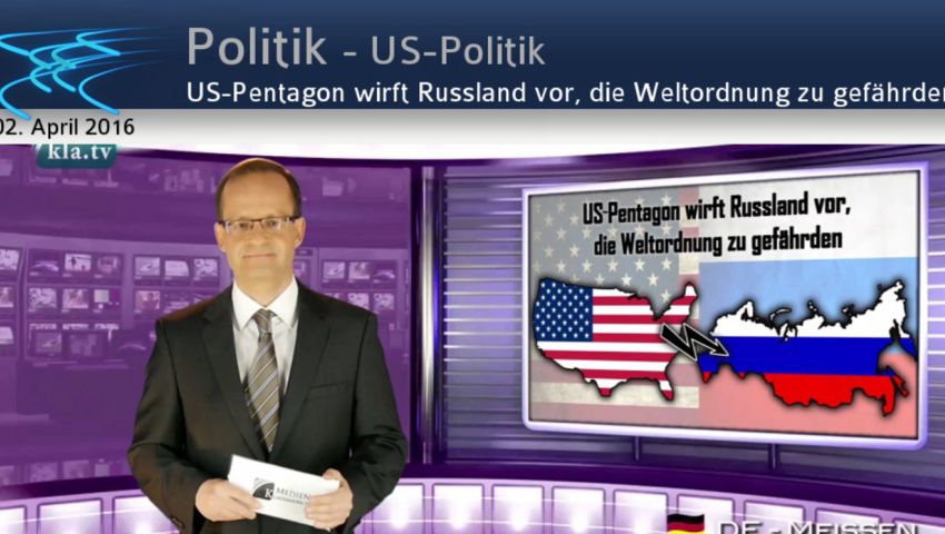 US-Pentagon wirft Russland vor, die Weltordnung zu gefährden