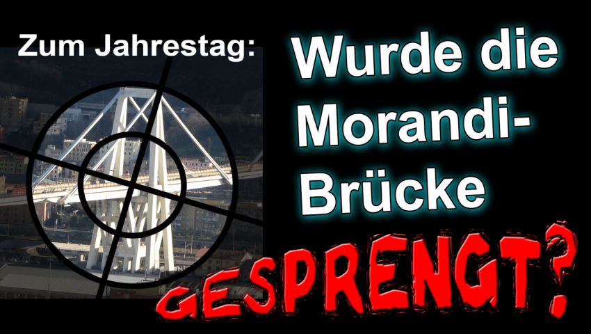 Zum Jahrestag am 14. August: Wurde die Morandi-Brücke gesprengt?