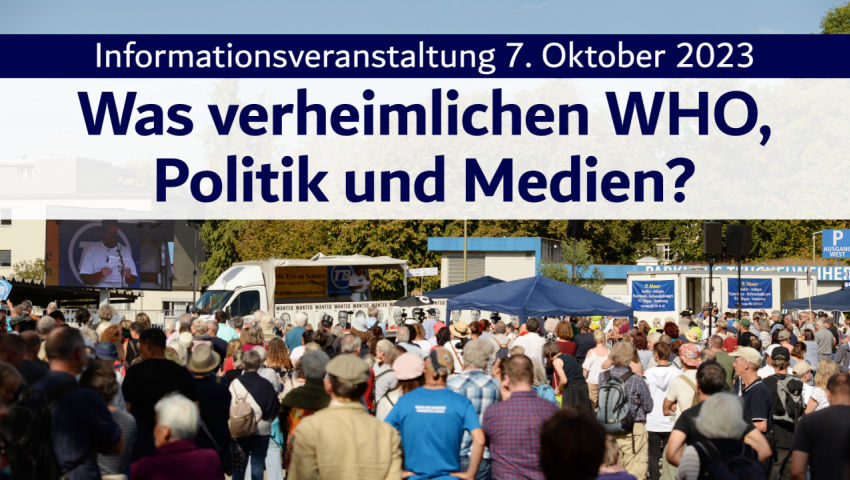 WHO-Pandemievertrag: Was verheimlichen WHO, Politik und Medien?