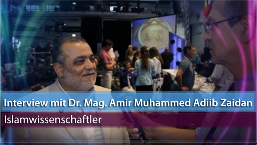 Exklusiv-Interview mit - Dr. Mag. Amir Muhammed Adiib Zaidan