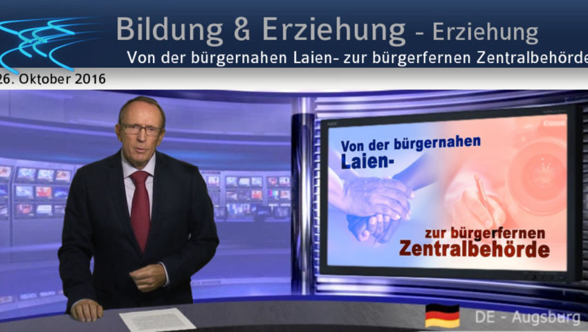 Von der bürgernahen Laien- zur bürgerfernen Zentralbehörde