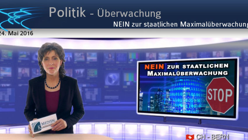 NEIN zur staatlichen Maximalüberwachung