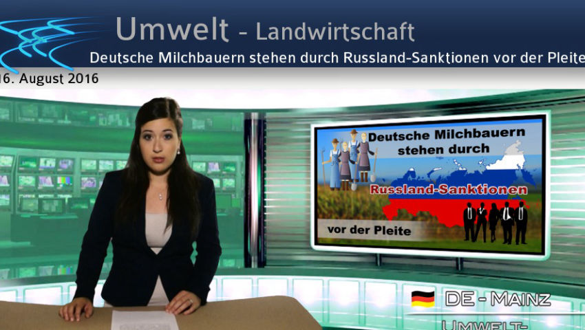 Deutsche Milchbauern stehen durch Russland-Sanktionen vor der Pleite