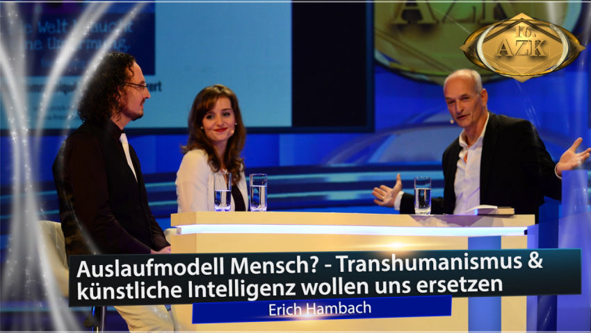 16. AZK: Bühnen-Interview mit Erich Hambach zum Thema 'Auslaufmodell Mensch? - Transhumanismus und k