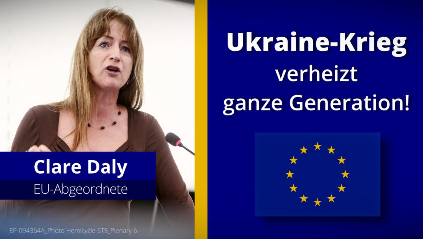 EU-Abgeordnete warnt: Ukraine-Krieg verheizt ganze Generation