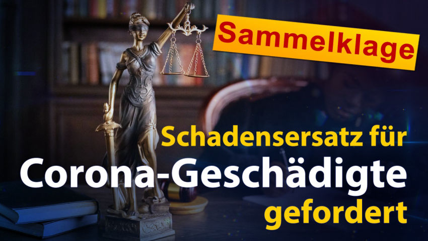 Per Sammelklage Schadenersatz für Corona-Geschädigte gefordert