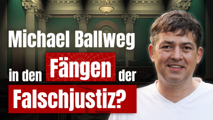 Friedens-Demo-Initiator Michael Ballweg in den Fängen der Falschjustiz?