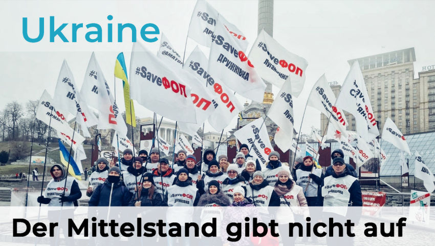 Ukraine: Der Mittelstand gibt nicht auf