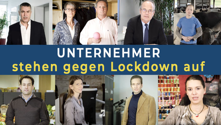 Unternehmer stehen gegen Lockdown auf