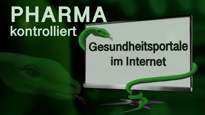 Pharma kontrolliert Gesundheitsportale im Internet