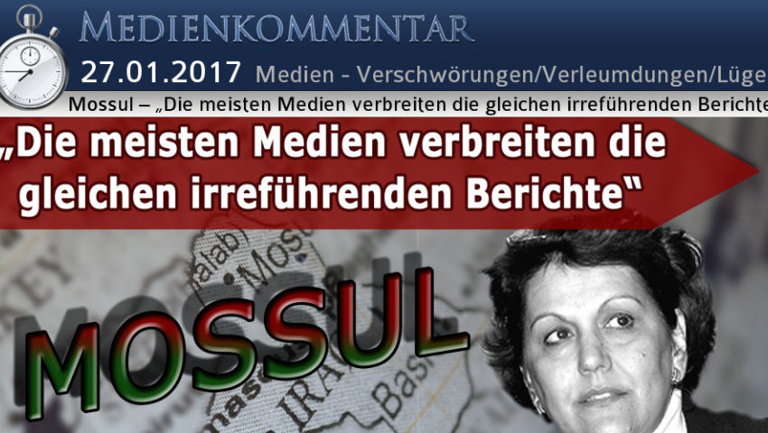 Mossul – „Die meisten Medien verbreiten die gleichen irreführenden Berichte“ (Interview mit Dr. Soua