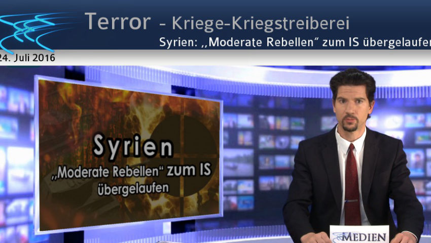 Syrien: ,,Moderate Rebellen“ zum IS übergelaufen