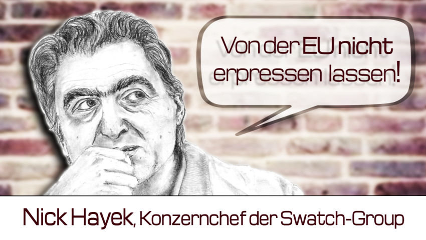 Unternehmer Hayek: „Von der EU nicht erpressen lassen!“