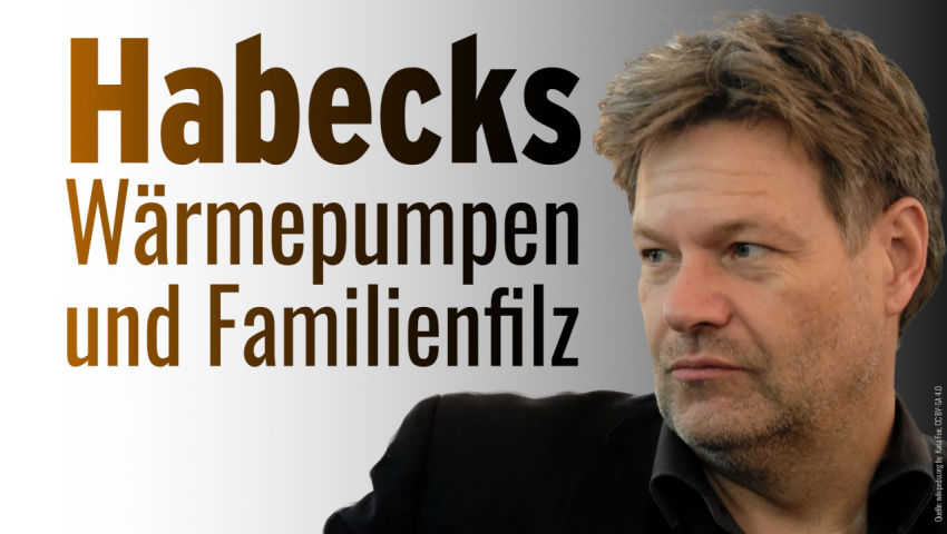 Im Bundestag: Frau v. Storch zum Wärmepumpen-Geschäft und Habecks Familienfilz