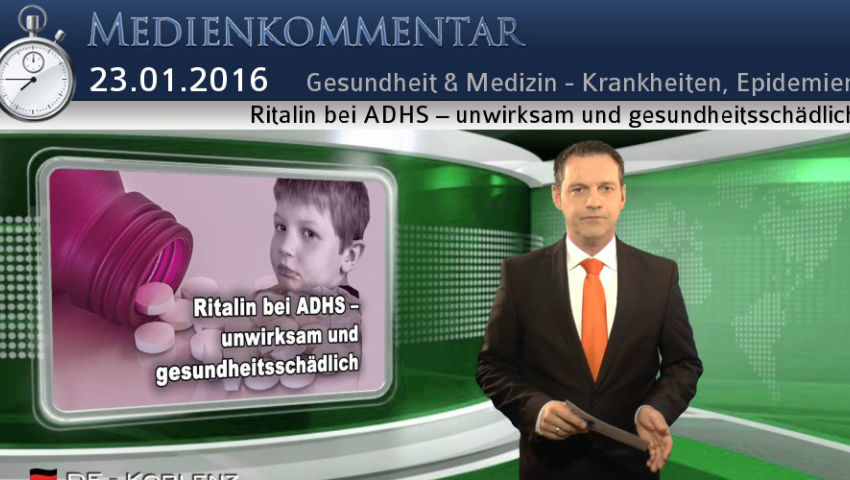 Ritalin bei ADHS – unwirksam und gesundheitsschädlich