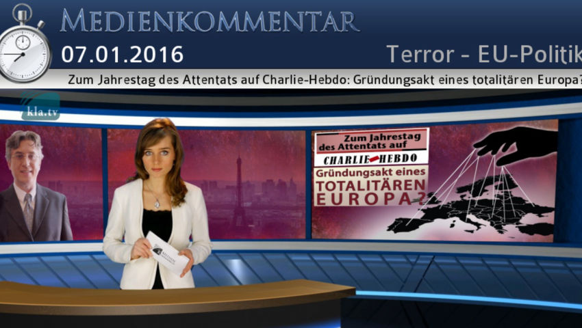 Zum Jahrestag des Attentats auf Charlie-Hebdo: Gründungsakt eines totalitären Europa?