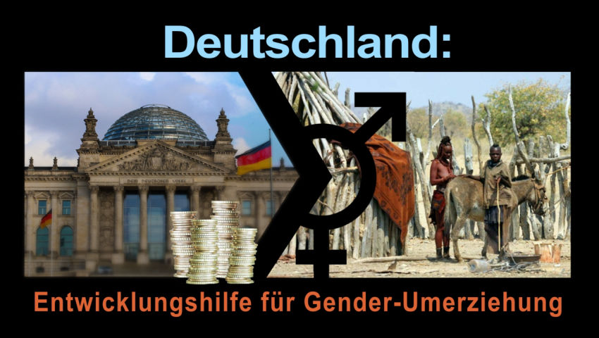 Deutschland: Entwicklungshilfe für Gender-Umerziehung