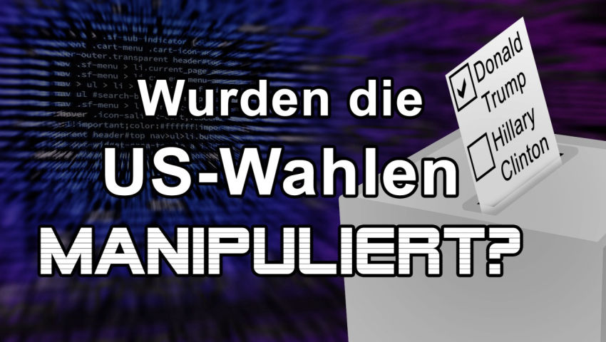 Wurden die US-Wahlen manipuliert?