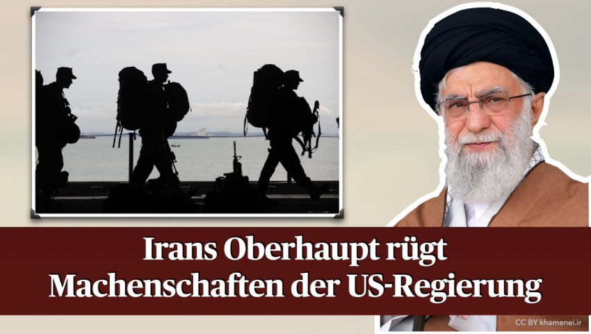 Irans Oberhaupt rügt Machenschaften der US-Regierung