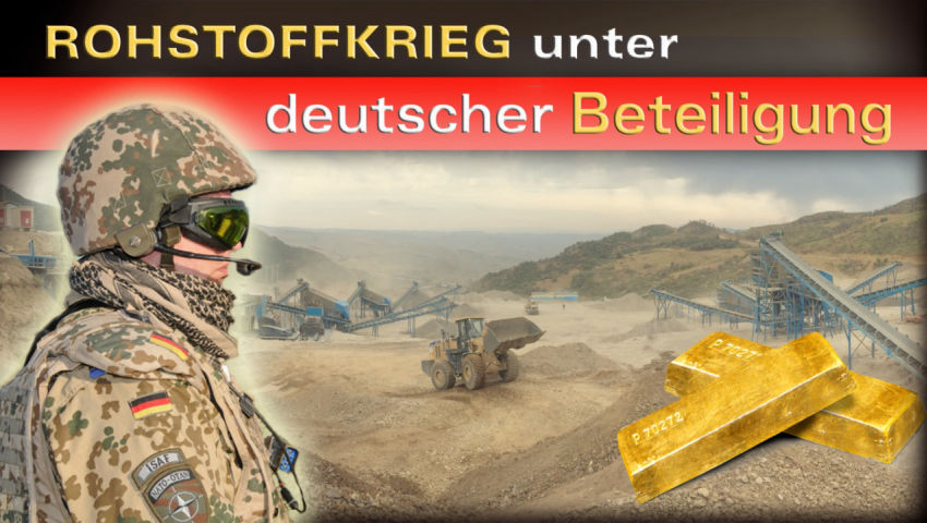 Rohstoffkrieg unter deutscher Beteiligung