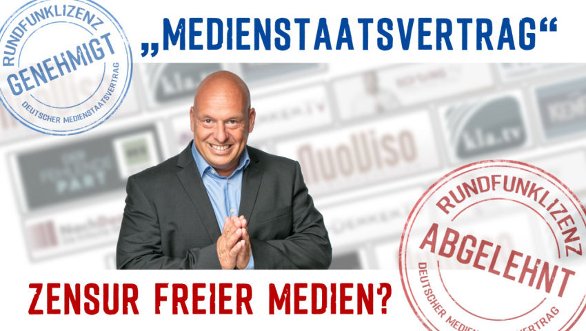 „Medienstaatsvertrag“ – Zensur freier Medien?