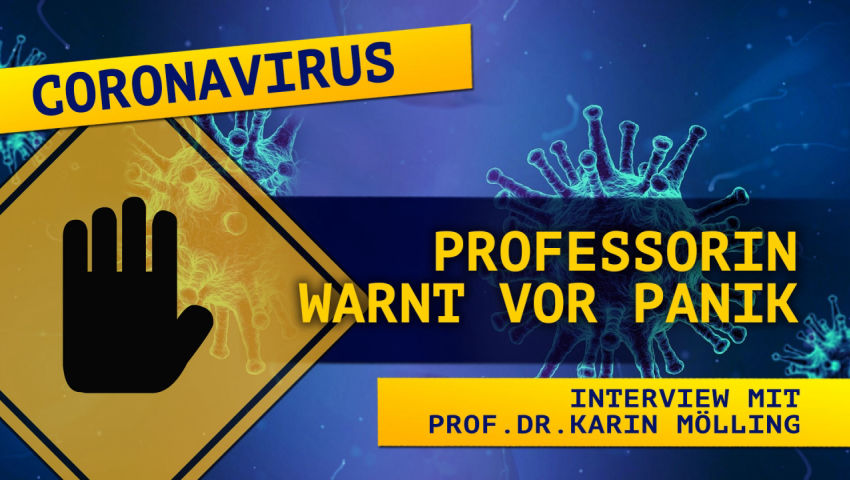 Coronavirus: Professorin warnt vor Panik – Interview mit Prof. Dr. Karin Mölling