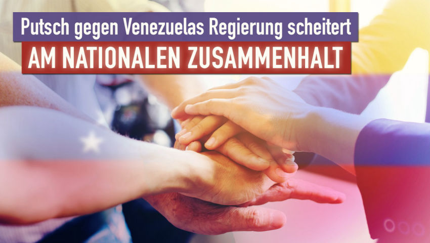 Putsch gegen Venezuelas Regierung scheitert am nationalen Zusammenhalt