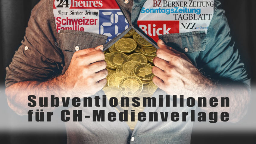 Neue Subventionsmillionen für die kleinen Verlage? Abstimmung zum Mediengesetz vom 13. Februar 2022