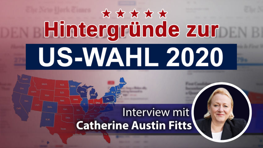 Hintergründe zur US-Wahl 2020 – Interview mit Catherine Austin Fitts