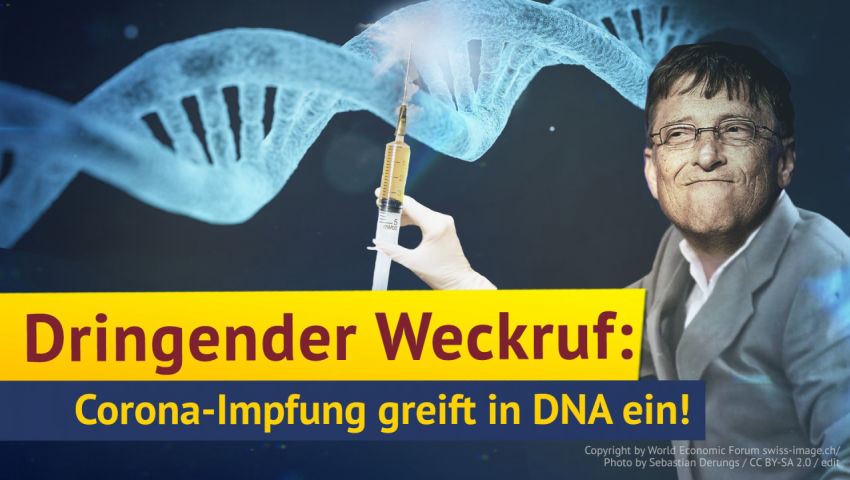 Dringender Weckruf: Corona-Impfung greift in DNA ein!